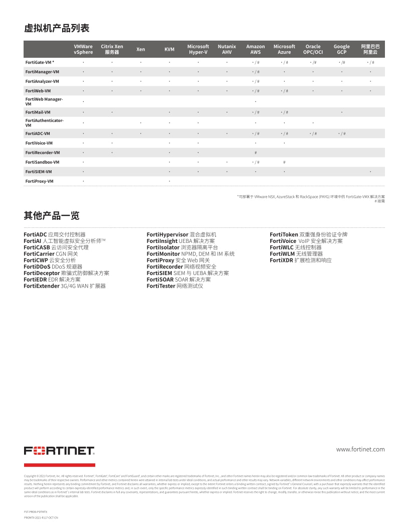 Fortinet 全系列产品06